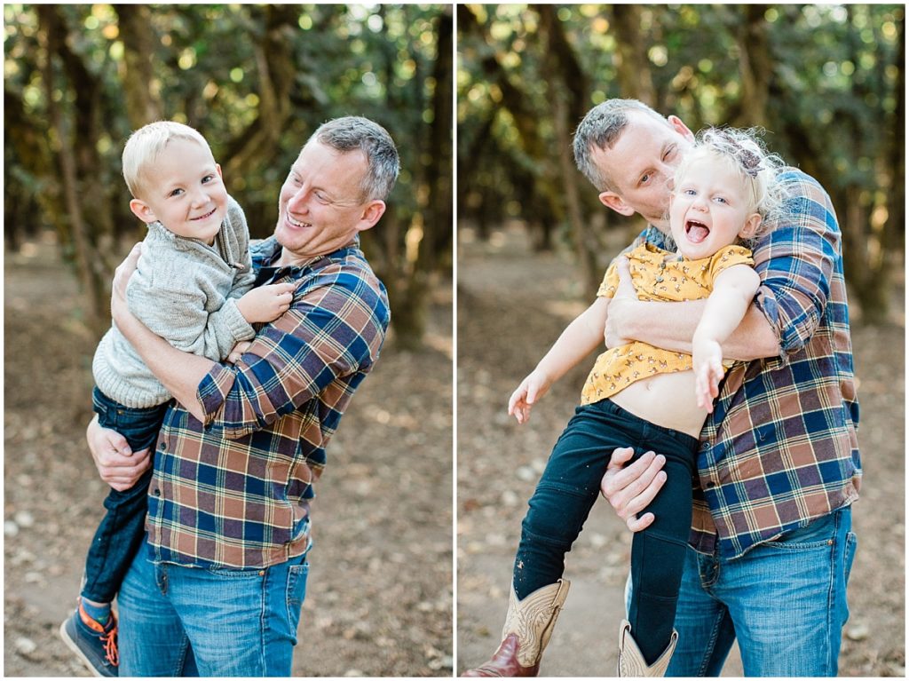 Fun Fall lifestyle family photos at the pumpkin patch- Ashley Cook Photography