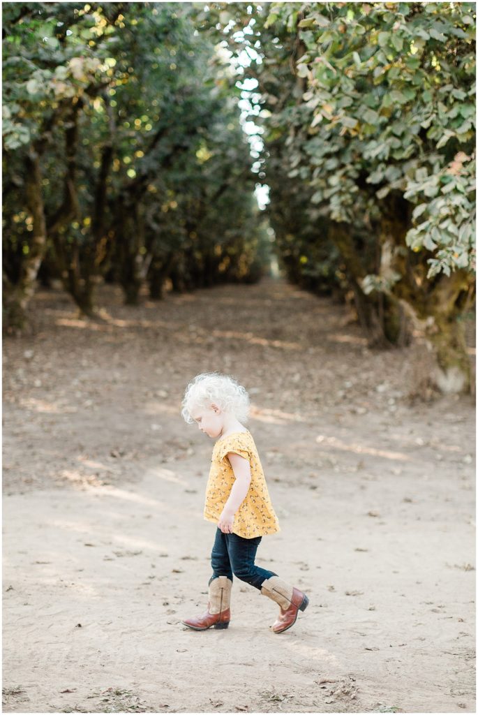 Fun Fall lifestyle family photos at the pumpkin patch- Ashley Cook Photography