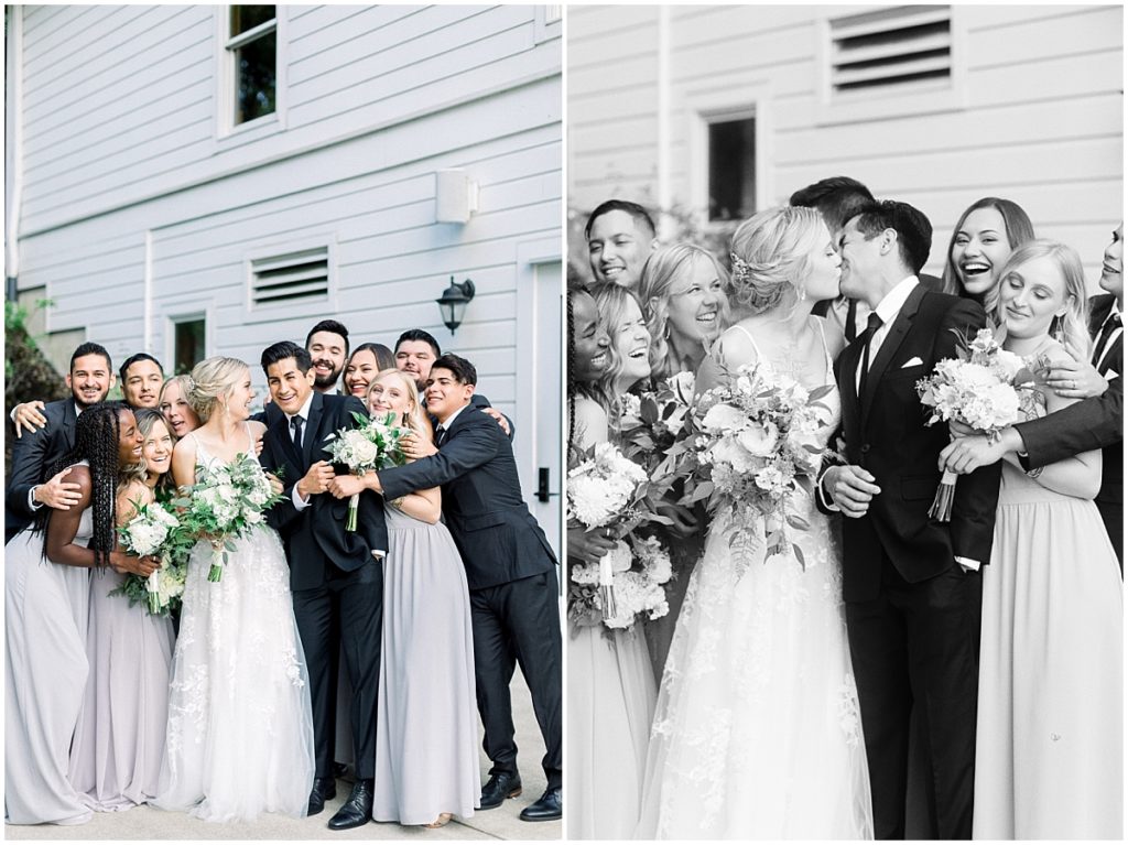 Wedding party photos. Abernathy Center Wedding in Oregon City, Oregon | Garden Wedding | Ashley Cook Photography 