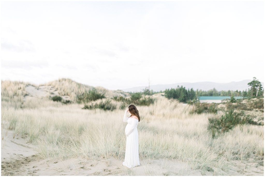 Beach Dunes Maternity Session | Ashley Cook Photography | 