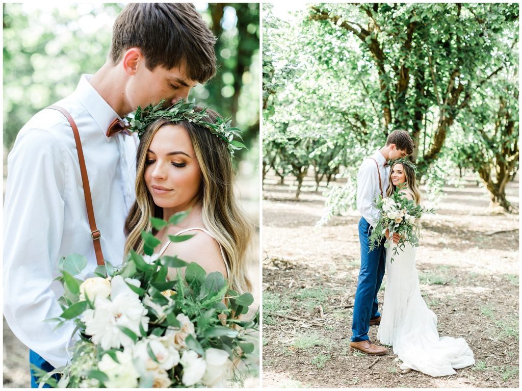Orchard bridal portraits
Oregon wedding | Ashley Cook Photography |