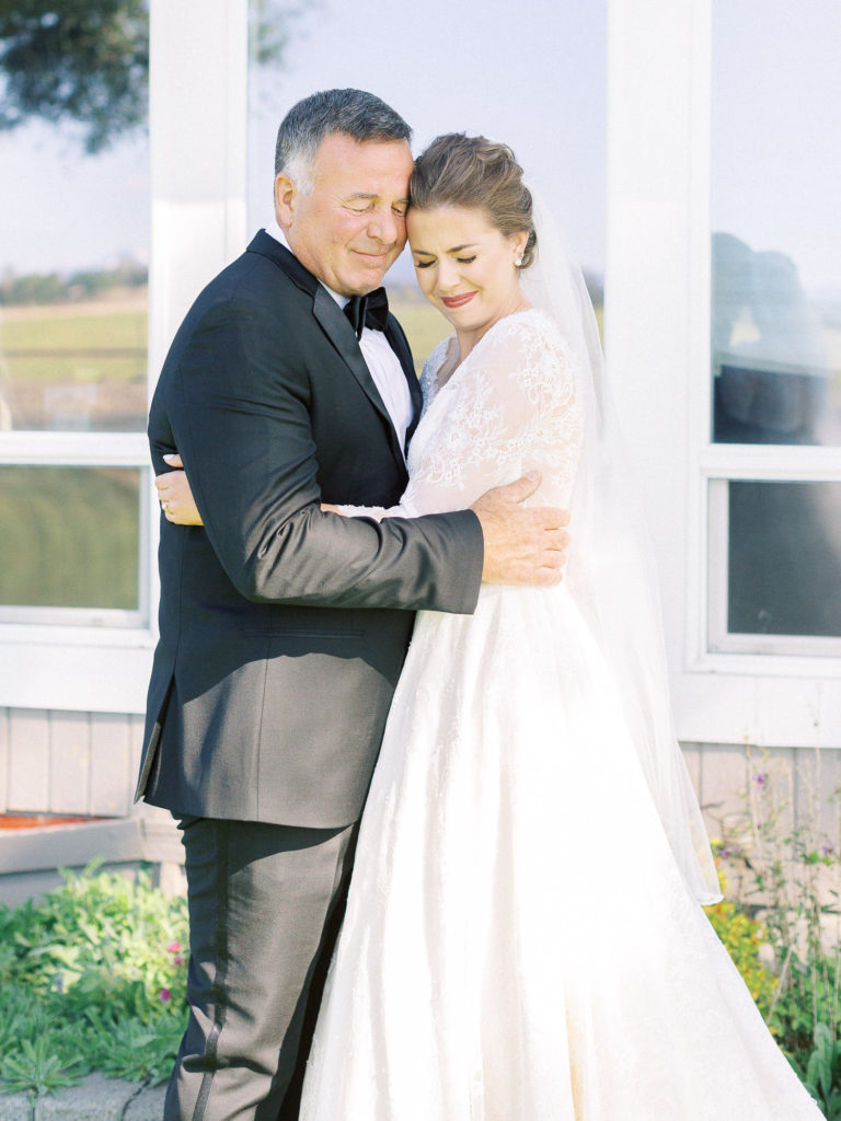 First look with your dad 
Bend, Oregon Private Ranch Estate Wedding