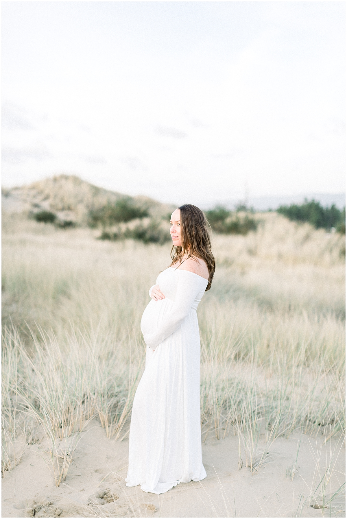 Beach Dunes Maternity Session | Ashley Cook Photography |