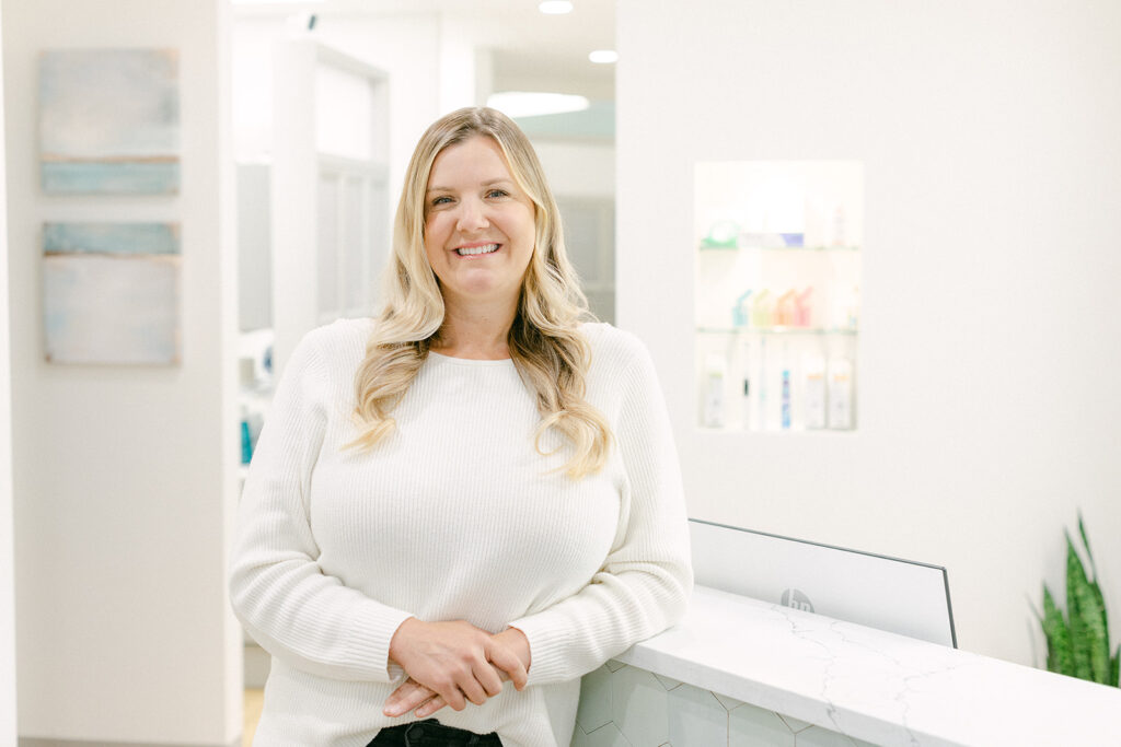 branding photos for an oregon dentist