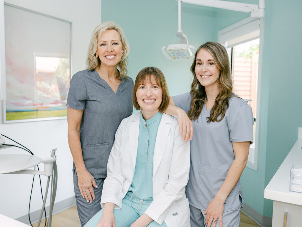 branding photos for an oregon dentist