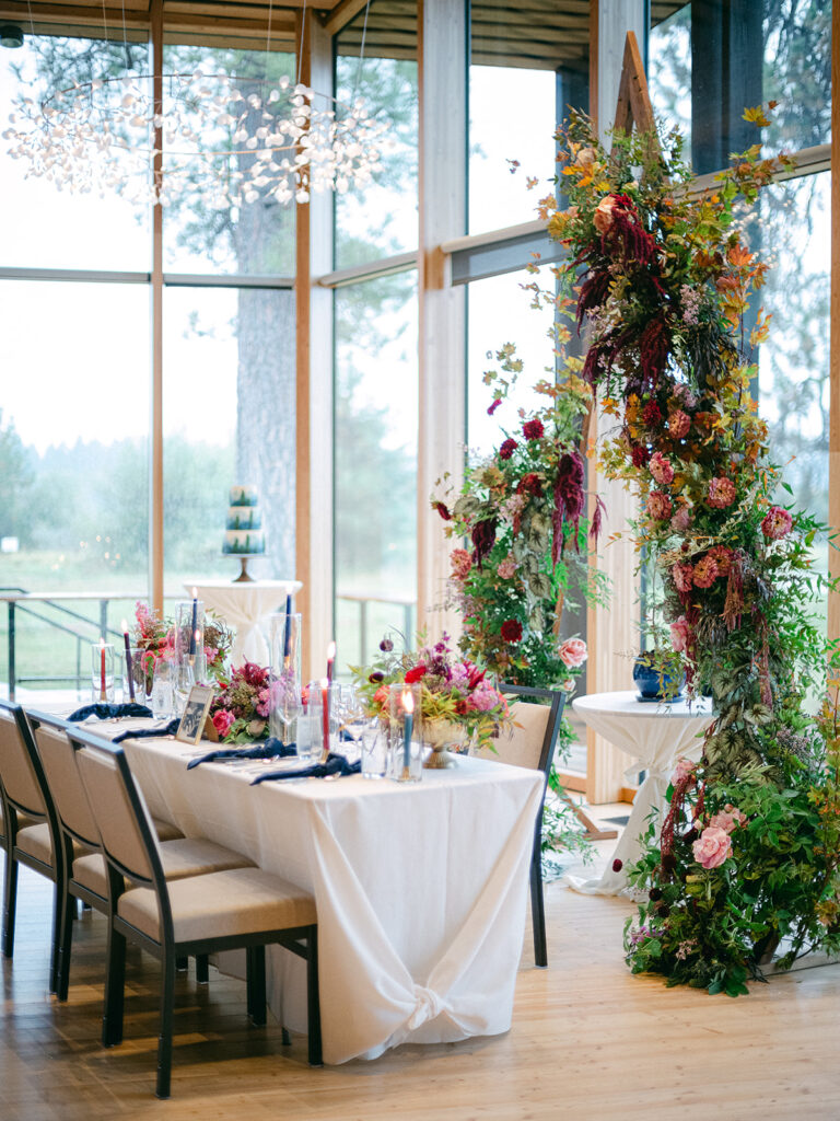 reception indoors at black butte ranch