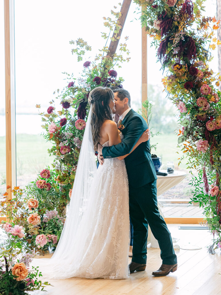 black butte ranch wedding ceremony