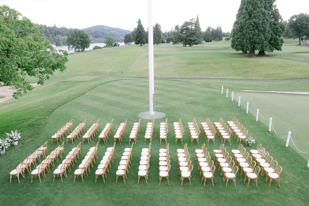 Waverley Country Club wedding ceremony