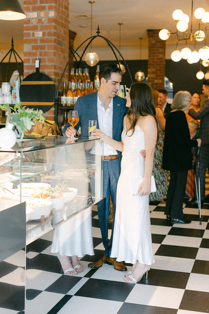 Unique ideas for welcome party decor and entertainment at a wedding weekend celebration
