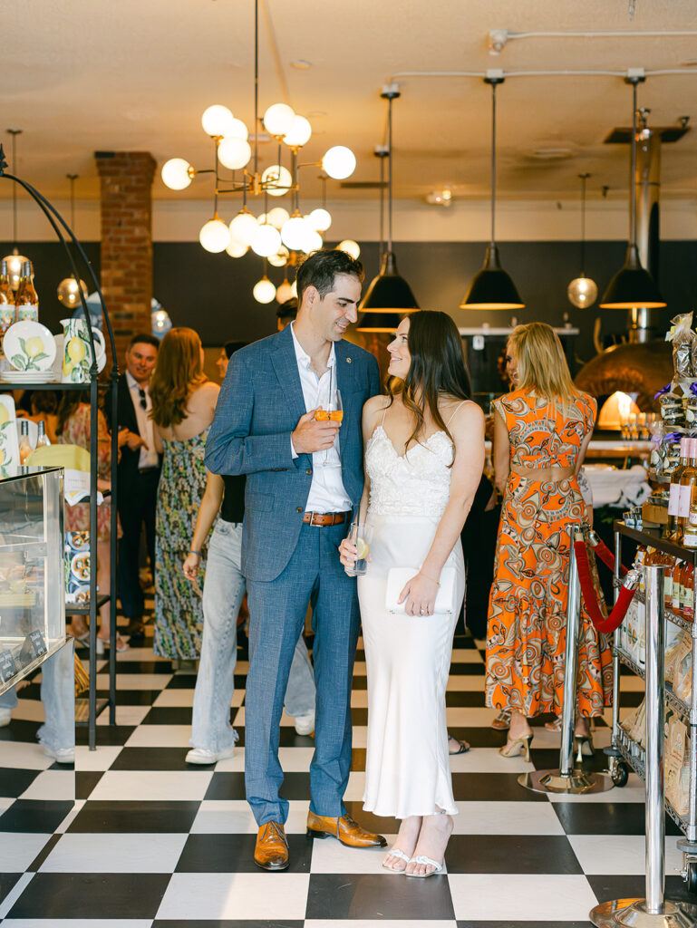 Unique ideas for welcome party decor and entertainment at a wedding weekend celebration