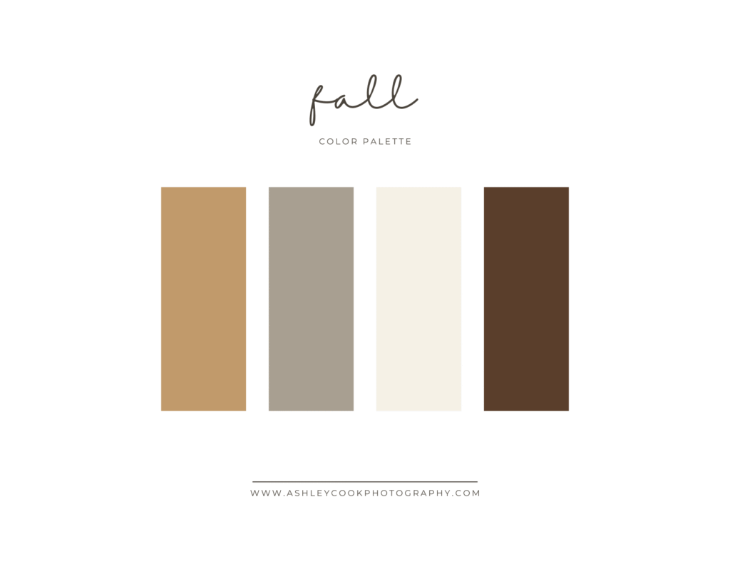 fall family pictures color scheme