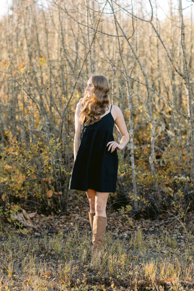 Senior photos near Eugene Oregon at Fern Ridge Lake