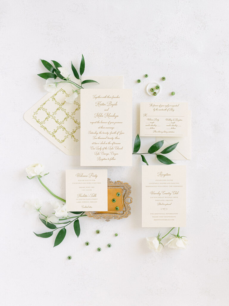 Wedding timeline example showing couple portraits during a planned wedding day timeline