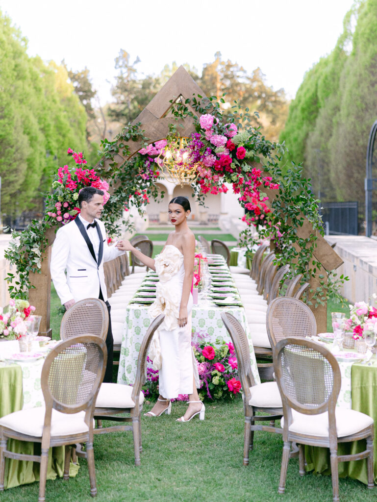 Elegant wedding planned and designed by Britt Jones Co