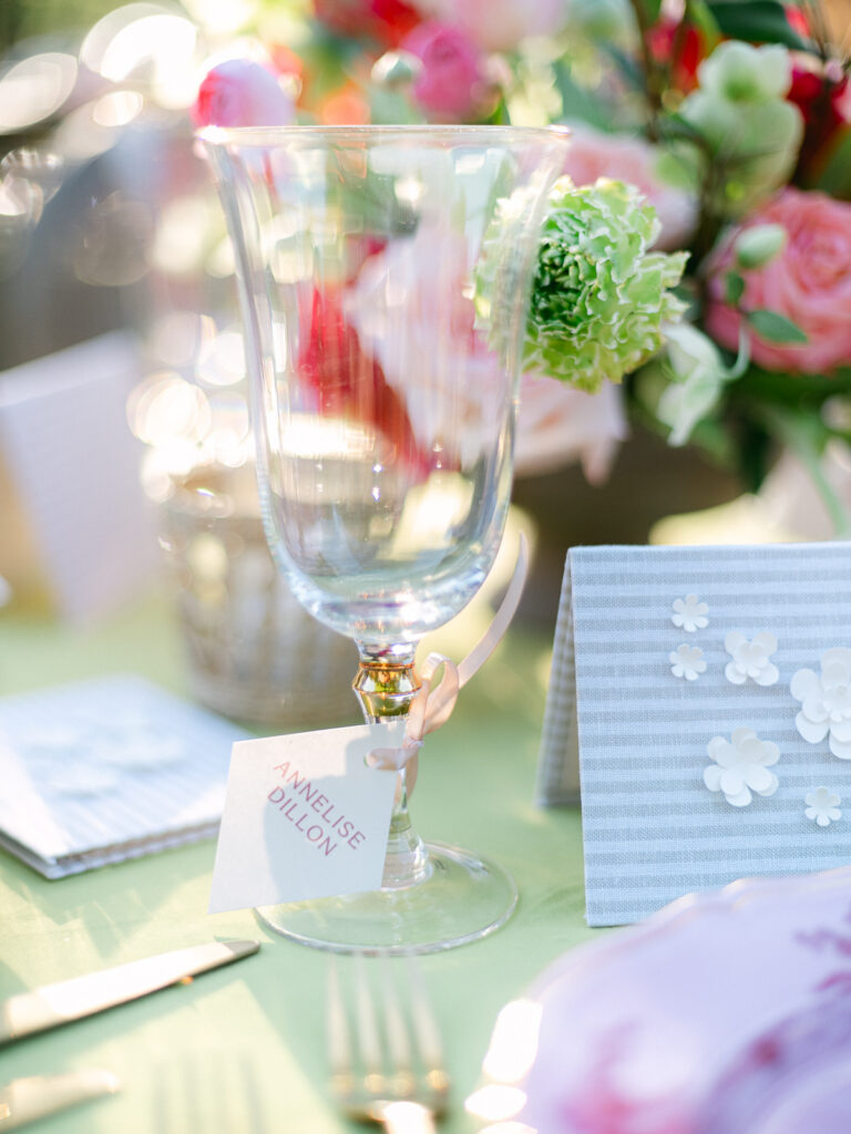 Garden wedding inspiration designed by Britt Jones Co
